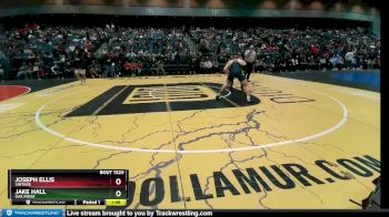 215 lbs Quarterfinal - Jake Hall, Oak Ridge vs Joseph Ellis, Vintage