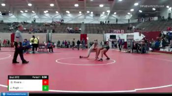 120 lbs Cons. Semi - Guillermo Rivera, Lake Central vs Jaylyn Pugh, Hamilton Heights Huskies