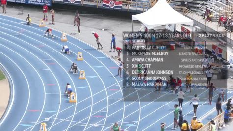 Youth Girls' 400m, Finals 4 - Age 17-18