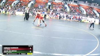 125 lbs Champ. Round 1 - David De Armas, Doral Academy vs Jordan Harrison, Lake Gibson