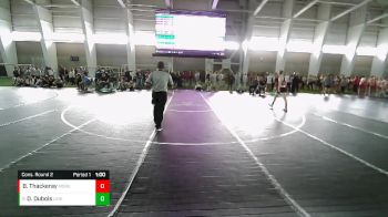 132 lbs Cons. Round 2 - Dylan Dubois, Lehi vs Brigham Thackeray, Morgan