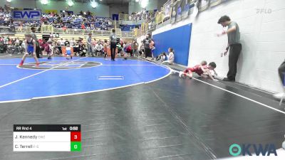 43 lbs Rr Rnd 4 - Jameson Kennedy, Cowboy Wrestling Club vs Cole Terrell, F-5 Grappling