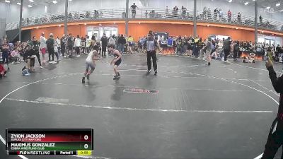 75 lbs Cons. Round 3 - Zyion Jackson, Suplex City Raptors vs Maximus Gonzalez, Cobra Wrestling Club