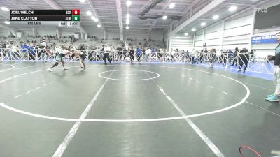 170 lbs Round Of 32 - Joel Welch, Team 922 - HSB vs Jake Clayton, Shore Thing Surf - HSB