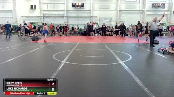 100 lbs Round 3 (10 Team) - Luke Richards, Carolina Hammer Squad vs Riley Keen, Ohio Gold 24K