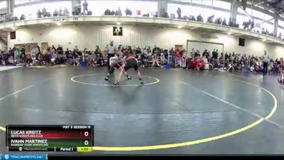 78 lbs Cons. Round 3 - Bradley Buzzard, Indian Creek Wrestling Club vs Lucian Dickison, Western Wrestling Club