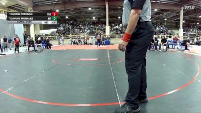 165 lbs Cons. Semi - Dustin Otteson, Tonopah vs Davian Morales, West Wendover