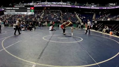 3A 165 lbs Champ. Round 1 - Jordyn Toliver, Currituck County High School vs Jaime Vega, North Henderson High School