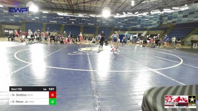 150 lbs Quarterfinal - Nolan Skebba, Askren Wrestling Academy vs Scott Meier, Jr., MWC Wrestling Academy, NE