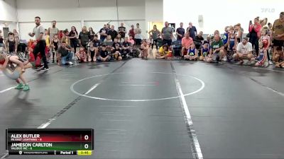 44 lbs Round 1 (6 Team) - Alex Butler, PA East Lightning vs Jameson Carlton, Validus WC