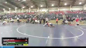 218 lbs Cons. Round 5 - Isaiah Terklesen, Bonneville vs Gunther Hatch, Lone Peak