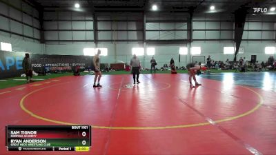 165 lbs Cons. Round 1 - Sam Tignor, Norfolk Academy vs Ryan Anderson, Great Neck Wrestling Club