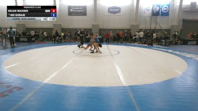 92 lbs Cons. Sub-semis - Julian Maximo, RBYWC vs Ari Sobaje