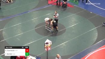 187 lbs Consolation - Carson Czarnecki, Northampton vs Tj Border, Seneca Vly