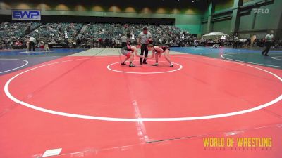 150 lbs Round Of 16 - Leandra Agee, Omak Wrecking Crew vs Olivia Faust, Red Wave Wrestling