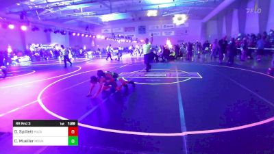 81 lbs Rr Rnd 3 - Dallin Spillett, Pocatello Grapplers vs Cade Mueller, Mountain Man WC