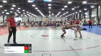 127 lbs Prelims - Ian Ray, 4M Strength vs Deshonn Valentine, Young Guns White