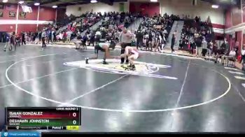 145 lbs Cons. Round 2 - Deshawn Johnston, Rancho vs Isaiah Gonzalez, Bonanza