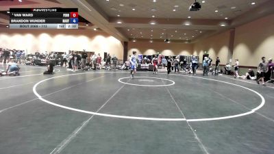 113 lbs Quarters - Van Ward, Pennsylvania vs Brandon Wunder, Maryland