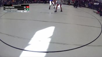 129 lbs Champ. Round 1 - Kara Dunkin, Palmyra Wrestling Club vs Felycia Kerkman, West Holt