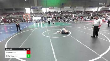 109 lbs Quarterfinal - Jordan Romero, Pirates Wrestling vs Uriah Martinez, Free Agent