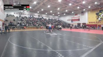 138 lbs 5th Place Match - Braden Broderick, Dundee vs Nick Vivian, Cincinnati LaSalle