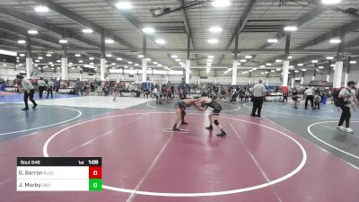 116 lbs Final - Gunner Barron, BlackCat WC vs Judd Morby, Davis WC