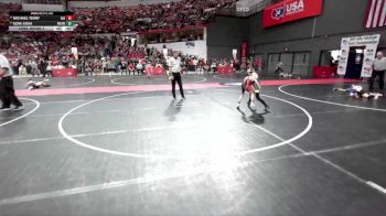 66 lbs Cons. Round 3 - Michael Terry, Crandon vs Ezra Sosa, Pardeeville Boys Club Youth Wrestling