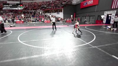 66 lbs Cons. Round 3 - Michael Terry, Crandon vs Ezra Sosa, Pardeeville Boys Club Youth Wrestling