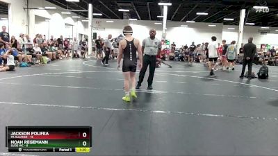 120 lbs Round 1 (4 Team) - Noah Regemann, Suzie WC vs Jackson Polifka, PA Alliance