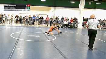 85 lbs Consi Of 32 #2 - Gage Peterson, IN vs Joseph Monell, NY