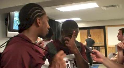 Texas A&M 4x100 school record in prelim NCAA Outdoor Track and Field Championships 2011