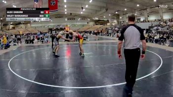 175 lbs 3rd Place - Alex Osburn, Ravenwood High School vs Wiley Suskawicz, Bradley Central High School