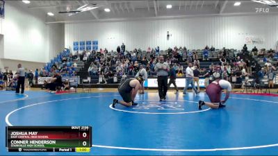 285 lbs Cons. Round 1 - Joshua May, East Central High School vs Conner Henderson, Starkville High School