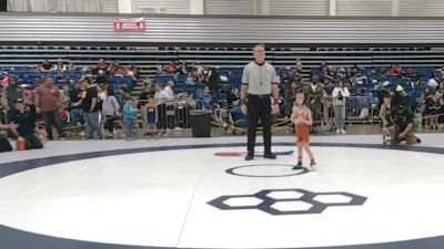 40 lbs Cons. Sub-semis - Carson Streeter, Alpha Elite Wrestling vs Sawyer O'Dell, Contenders Wrestling Academy