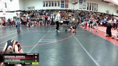 85C Round 2 - Colton Reading, Palmyra Youth Wrestling Club vs Nathanael Goodsell, Southern Boone Wrestling Club