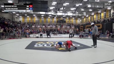 74 lbs Quarters - Graham Meyer, Sebolt Wrestling Academy vs Blake Halsted, Viking Wrestling Club (IA)
