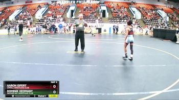 80 lbs Cons. Round 3 - Dominik Keomany, Anchor Bay Wrestling Club vs Aaron Eifert, Lowell Wrestling Club