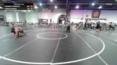 165 lbs Quarterfinal - Frankie Carrasco, GoldRush vs Adrian Zarate, Silverback WC