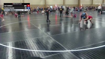 120 lbs Rr Rnd 2 - Cat Kenney, Brevard FCA vs Sarah Walsh, RPA Head Hunters