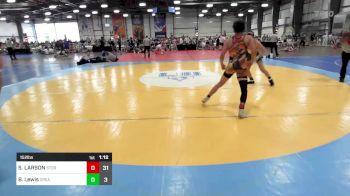 152 lbs Rr Rnd 1 - SETH LARSON, Storm Menace vs Beau Lewis, Great Bridge