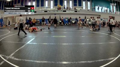 113 lbs Cons. Round 4 - Isaac Reynolds, Citrus Wrestling Club vs Christopher Schnobrick, Cowboy Wrestling Club