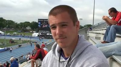 Scott Roth (Washington) reflects on winning his first NCAA outdoor PV title in his last college meet
