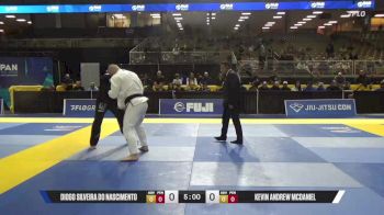 Kevin Andrew McDaniel vs Diogo Silveira Do Nascimento 2025 Pan Jiu Jitsu IBJJF Championship