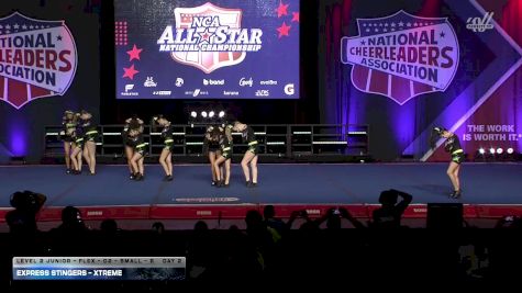 Express Stingers - Xtreme [2026 L2 Junior - Flex - D2 - Small - B Day 2] 2026 NCA All-Star National Championship