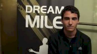 Matt Carpowich before Dream Mile at 2011 adidas Golden Stripes
