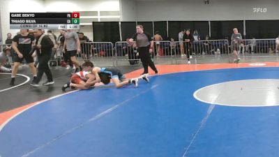 113 lbs Consi Of 16 #2 - Gabe Benyo, PA vs Thiago Silva, CA