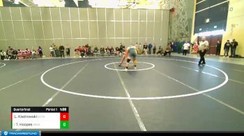 285 lbs Quarterfinal - Trevor Hoopes, Southridge vs Luke Kiedrowski, Eastmont