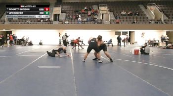 215 Championship Bracket Champ. Round 1 - Levi Becker, Brainerd vs Bennett Shelton, Kenyon-Wanamingo