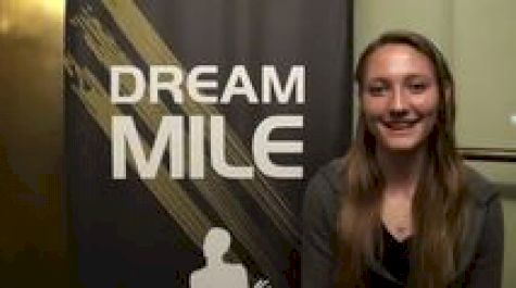 [@Amy-Eloise Neal] before Dream Mile 2011 adidas Golden Stripes